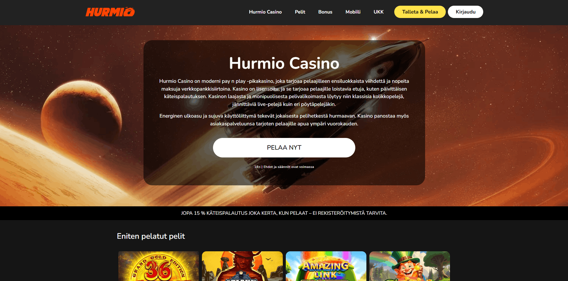 Hurmio Casino