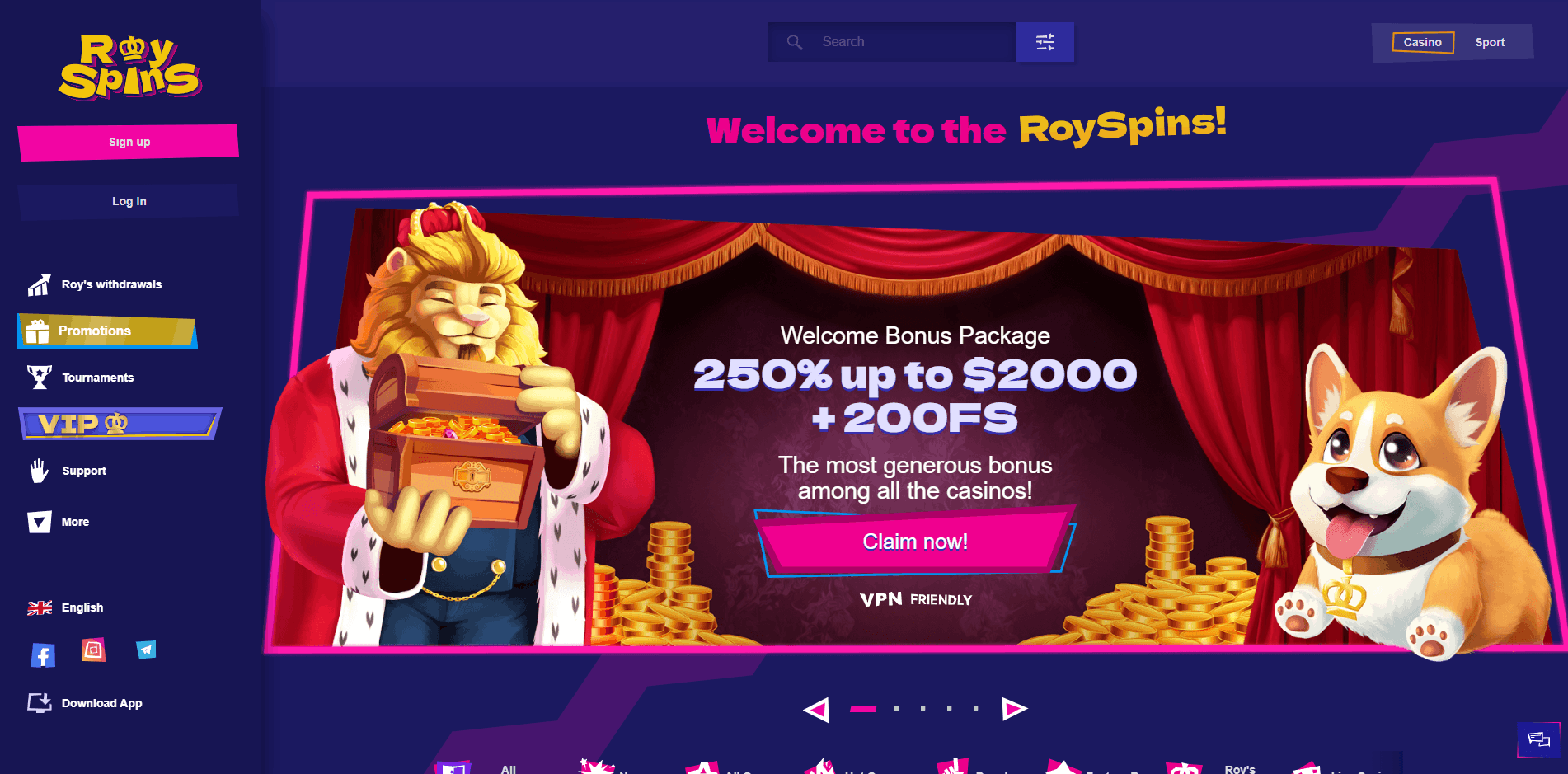 RoySpins Casino
