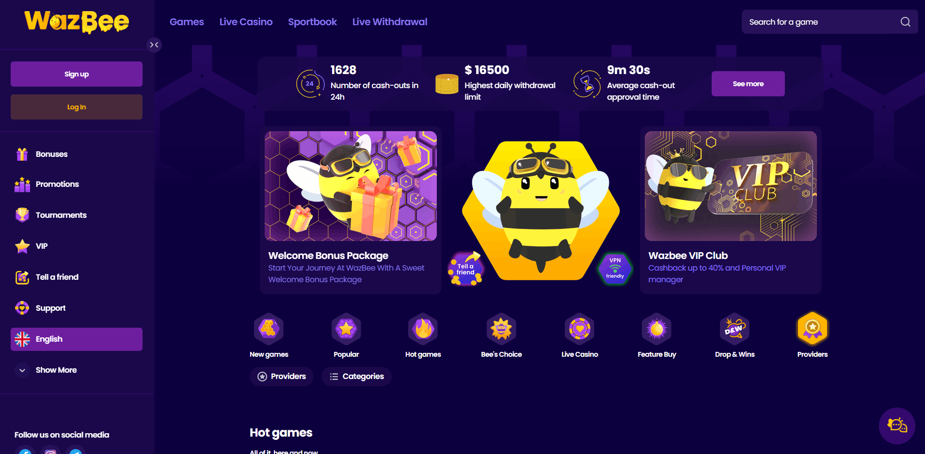 Wazbee Casino